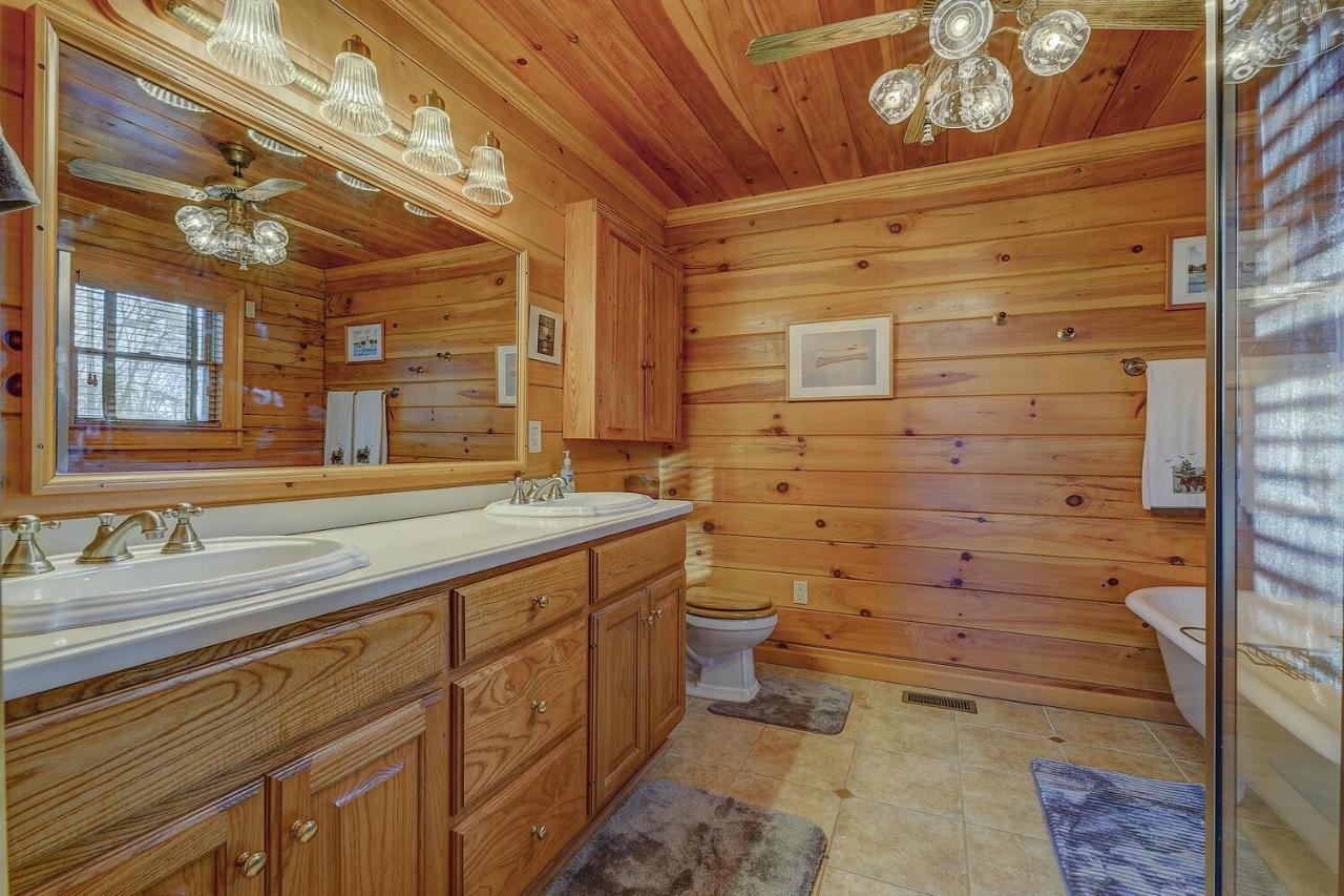 Blue Ridge Bliss- Spacious Cabin, Pets, Hot Tub! 외부 사진